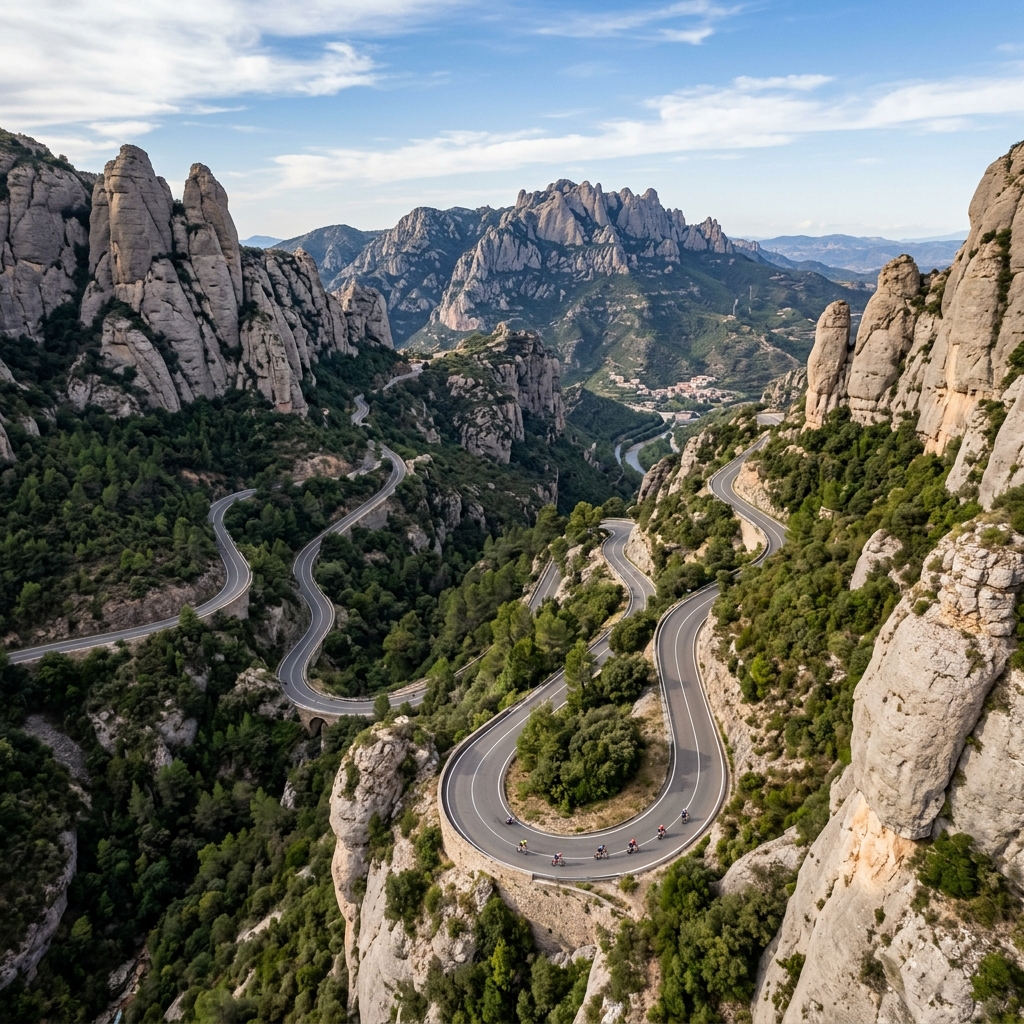Ruta Gigante de Piedra - Vista aérea